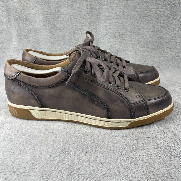 Cole Haan Vartan Sport Mens Sneakers US 8.5 M Gray Leather Casual Shoes C21802 - Picture 4 of 11